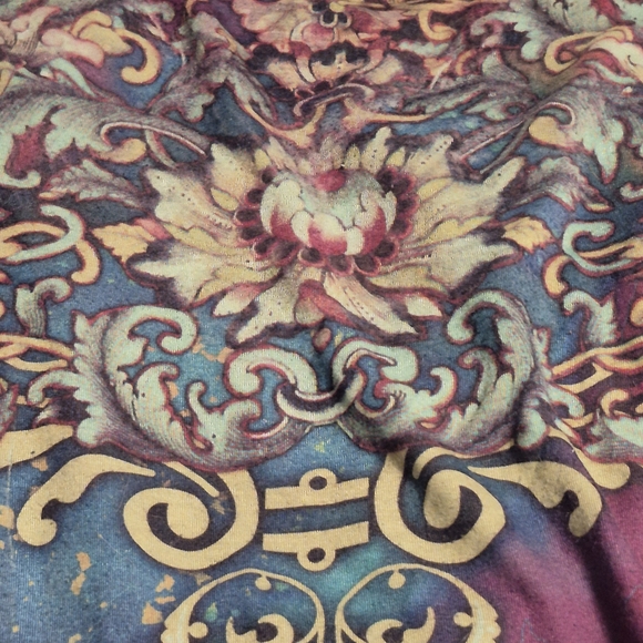 New Directions Women's Multicolor Boho Patterned Top Size 1X - Picture 8 of 14